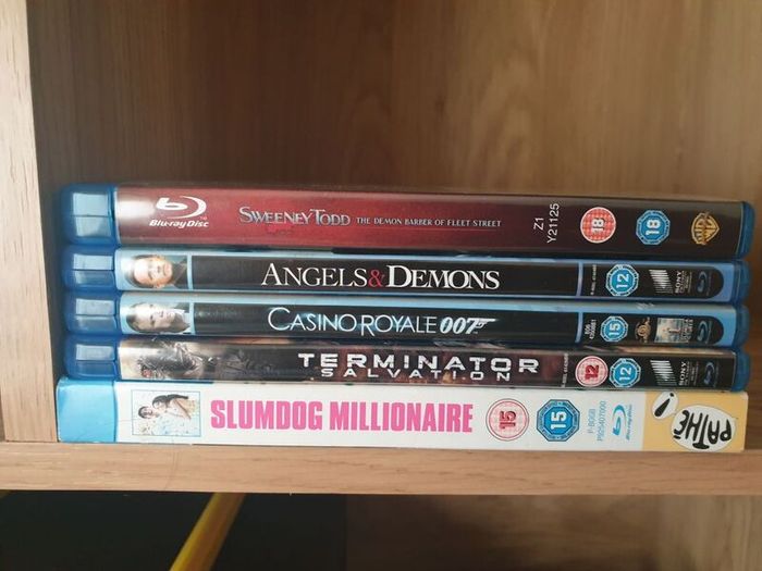 Blu-Ray Bundle (5) Mint Condition