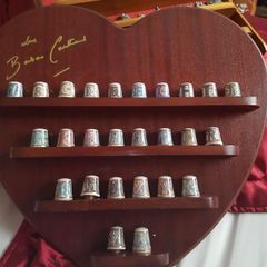 The Alphabet Cat Thimble Collection