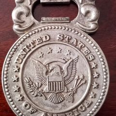 Vintage Metal Coin Bottle Opener