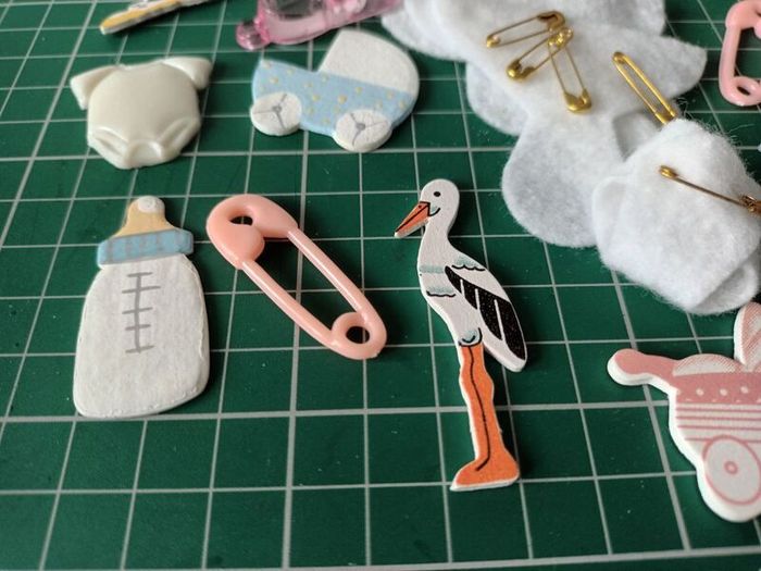 Craft Embellishments - Baby, mixed.