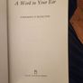 A Word In Your Ear   By Diarmaid O Muirithe. Paperback In Good Condition. Image 5
