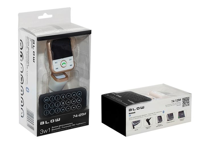 New 3 in 1 FM Car Transmitter Bluetooth 4 USB Remote Charger Handsfree Kit #1096