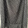 Prettylittlething  black polka dot ruched dress plus size new Image 7