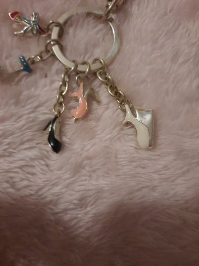 shoes keychain/handbag charm