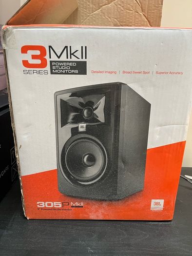 JBL 305P MKII Studio Monitors