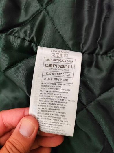 Carhartt Padded Winter Chore Coat Jacket Mens Small