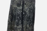 Daniel Hechter Ladies Black &amp; White Long Sleeve Floral Print Blouse Uk 22 Includes Postage