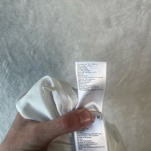 ba&sh Ivory White Wide Leg Tailored Trousers Size 1 S