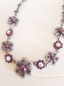 Costume Jewellery- Necklace (Purple)