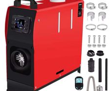 12V Parking Heater 5-8kw adjustable Heater LCD Thermostat Air Diesel kerosene Heater Fast Heating For Truck Boat Motorhomes