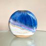 Mid Century Kamini Greece Vase, Drip Glaze, Vintage 70s Pottery Image 6