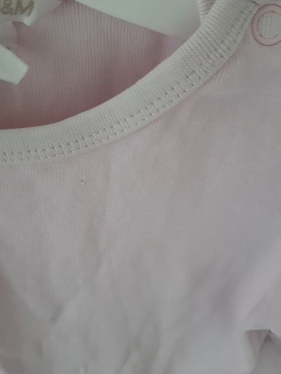 H&M baby pink long sleeved top