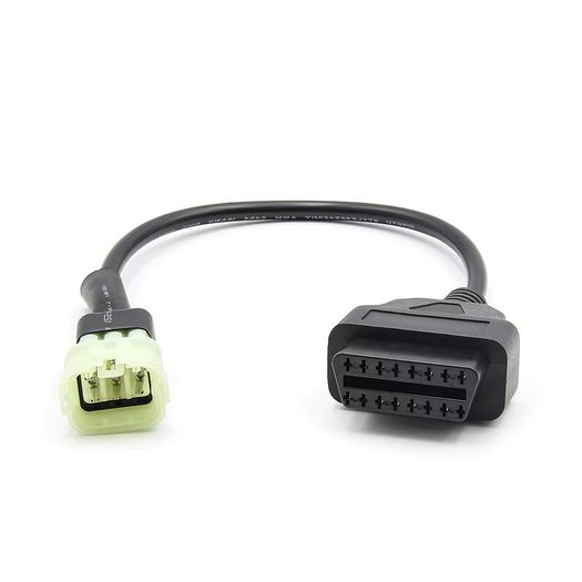 KTM 6pin OBD2 Connector Motorcycle Motorbike adapter cable OBD 2 Extension cable