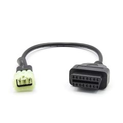 KTM 6pin OBD2 Connector Motorcycle Motorbike adapter cable OBD 2 Extension cable