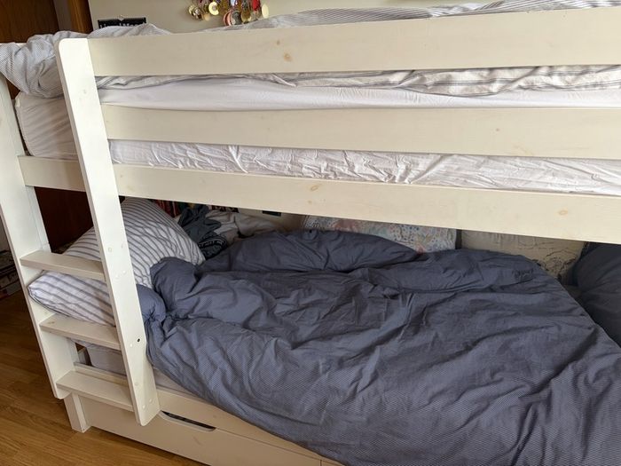 Bunk bed white