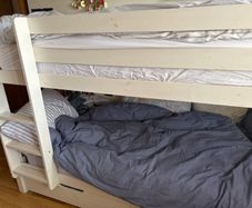Bunk bed white