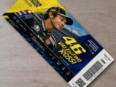Valentino RossiSouvenir Ticket 2024 Moto Gp Italy