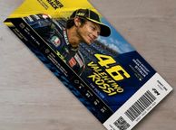 main image for ad Valentino RossiSouvenir Ticket 2024 Moto Gp Italy