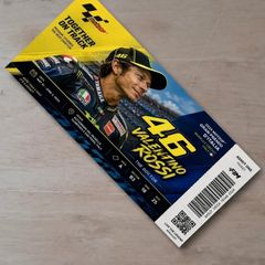 Valentino RossiSouvenir Ticket 2024 Moto Gp Italy