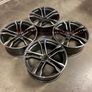 19" Inch SQ8 Audi style Alloy wheels A3 A4 A6 Golf Caddy Van Seat Leon Skoda 5x112 Image 2