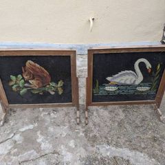 Antique Fire Screens