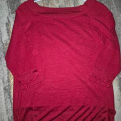 Dunnes Stores red sweater, size M