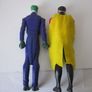 DC Comics Batman Mechs vs Mutants The Joker and Robin Mattel 12inch Posable  Action Figures Image 2