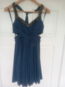BCBG blue dress