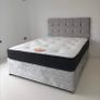 Double Bed And Mattress With Headboard Image 3