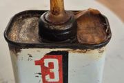 Vintage 3-in-1 oil can