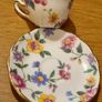 Miniature Doll House Bone China Cup and Saucer Image 3