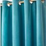 Velvet Thermal Blackout Eyelet Curtains Image 4
