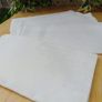 Vintage linen napkins, White linen Damask Image 5