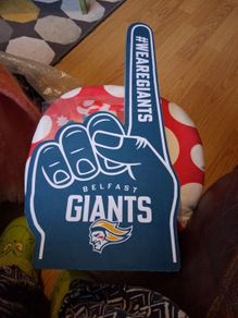 belfast giants foam finger