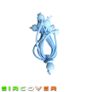 Small white bungee ball ties, 10cm (10 pk) Image 3