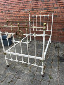 antique bed