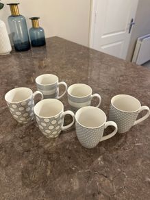 Tipperary Crystal mugs x 6