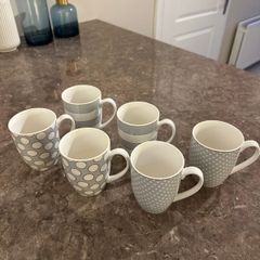 Tipperary Crystal mugs x 6