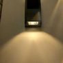 Black decorative wall light 6w Image 4