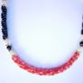 Vintage Red and Black Corals length 23,5" Image 9