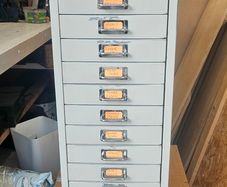 15 drawer metal drawers