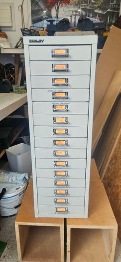 15 drawer metal drawers