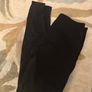 Spanx black fired leggings in small, sheer strip on side Image 4
