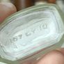 468 - Set of 6 Vintage Clear Glass Cork Screw Top Collectible Decorative Bottles Image 9