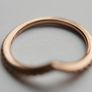 Pandora ALE  14K 585 Rose Gold Plated Metal Ring size L1/2 - 1,5g Image 6
