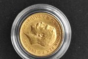 Gold Coin Half Sovereign 1911