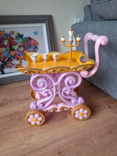 Disney Beauty & the Beast serving trolley