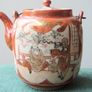 Antique Japanese Kutani Teapot Image 4