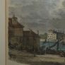 "Lambeth Palace, From Millbank in 1860" framed coloured Etching Image 3