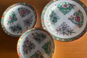 Vintage  Chinese trio  cupsaucer and bowl